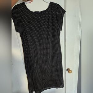 Polka doted dress by The Limited (Stretch Fit Size 14)